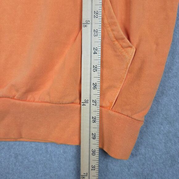 NWT Only NY Mens Large Orange Hoodie Sweatshirt FLAWED - Picture 14 of 15